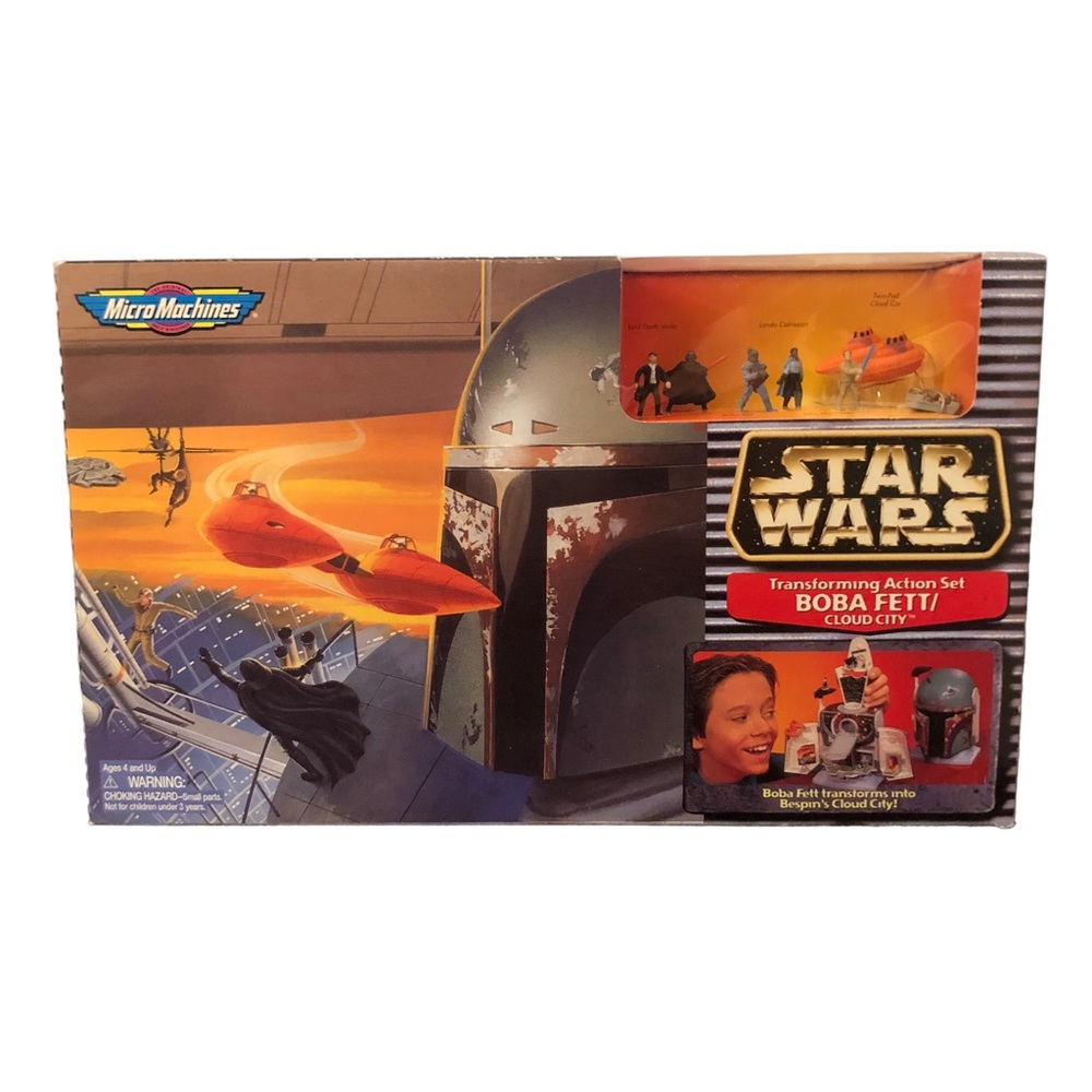 Star Wars Micro Machines Boba Fett/Cloud City Playset - Picture 7 of 14